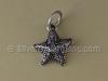 Silver Medium Starfish Charm