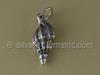 Silver Conch Shell Charm