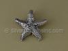 Silver Large Starfish Slider