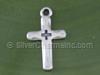 Plain Cross with Cross Charm