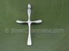 Large Plain Cross Pendant