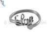 Cursive Love Heart Adjustable Ring