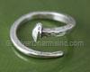 Small Religious Nail Adjustable Ring
