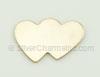 Double Hearts Stamping Blank