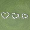 Medium, Small, Tiny Wire Heart Charm