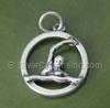 Sterling Silver Swimmer Charm