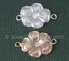 Flower Link Connector Charm