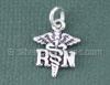 Small Registered Nurse Charm