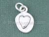 Heart in Circle Charm