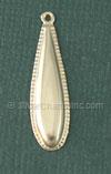 Thin Design Teardrop Charm