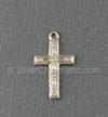Stamped Cross Charm