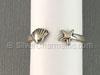 Starfish with Shell Adjustable Ring