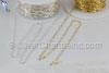 curve bar chain, gold filled, sterling silver, silver chains