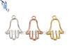 Wired Hamsa Charm