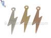 Large Lightning Bolt Charm