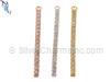 CZ Vertical Bar Pendant