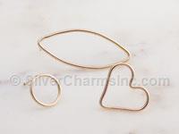 14K Gold Filled Wire Earring Components