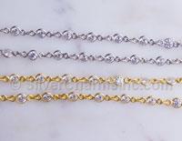 3mm Round CZ Chain by Foot