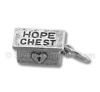 Openable Hope Chest Charm
