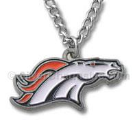 22" Denver Broncos Necklace