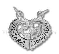 Mother and Daughter Charm