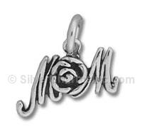 Mom with Flower Charm