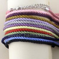 16" Silk Rope with Base Metal Clasp