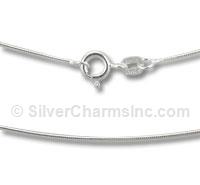 .8mm Sterling Silver Snake Chain