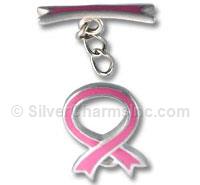 Pink Awareness Ribbon Toggle