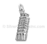 One-Sided Leaning Tower of Pisa Charm
