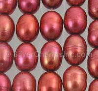 Bright Red/Pink Freshwater Pearl