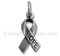 "Hope" Awareness Ribbon Charm