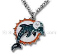 22" Miami Dolphins Necklace