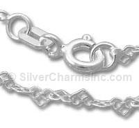 Mini Heart Chain Necklace