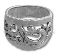 Filigree Sterling Silver Ring