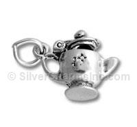 Sterling Silver Openable Teapot Charm