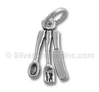 Sterling Silver Silverware Charm