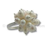 17mm Freshwater Pearls Ring
