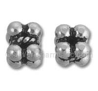 Square Spacer Bali Beads