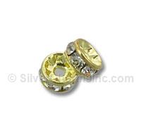 6mm Gold Plated Bead 10pcs
