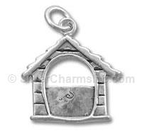 Dog House Picture Holder Charm