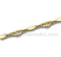 Gold Filled Chain 8mm x 1.5mm x 0.5mm