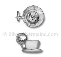 Sterling Silver Tea Cup Charm