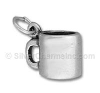 Sterling Silver Mug Charm