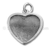 Heart Shape Picture Holder Charm