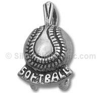 Softball Pendant