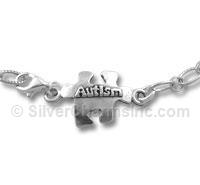Adjustable Autism Puzzle Bracelet