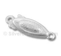 Sterling Silver Oval Clasp
