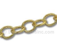 Gold Filled Oval Chain 6 x 7mm