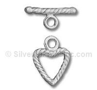 Rope Heart Toggle